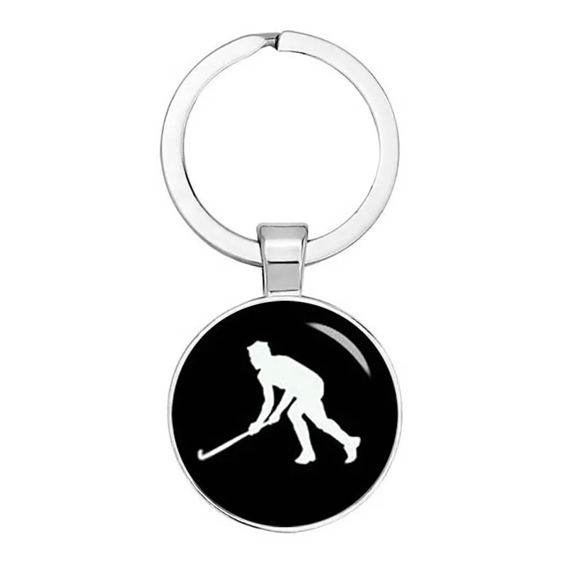 Брелок для ключей с фигурным силуэтом