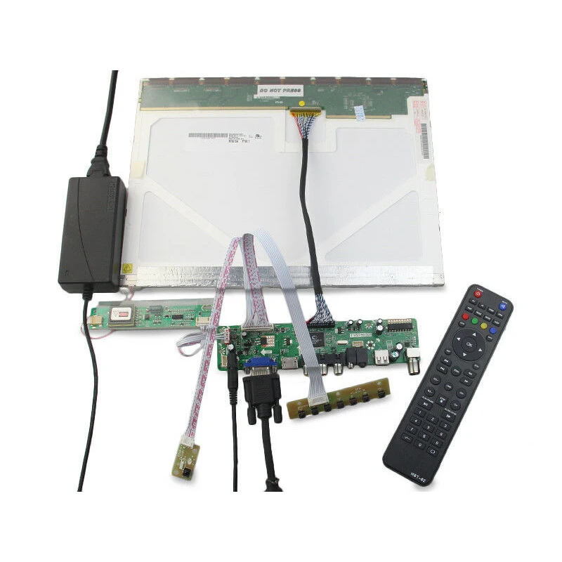 Latumab комплект для LTN141W1-L04 ТВ+ HDMI+ VGA+ USB светодиодный ЖК-экран контроллер драйвер платы