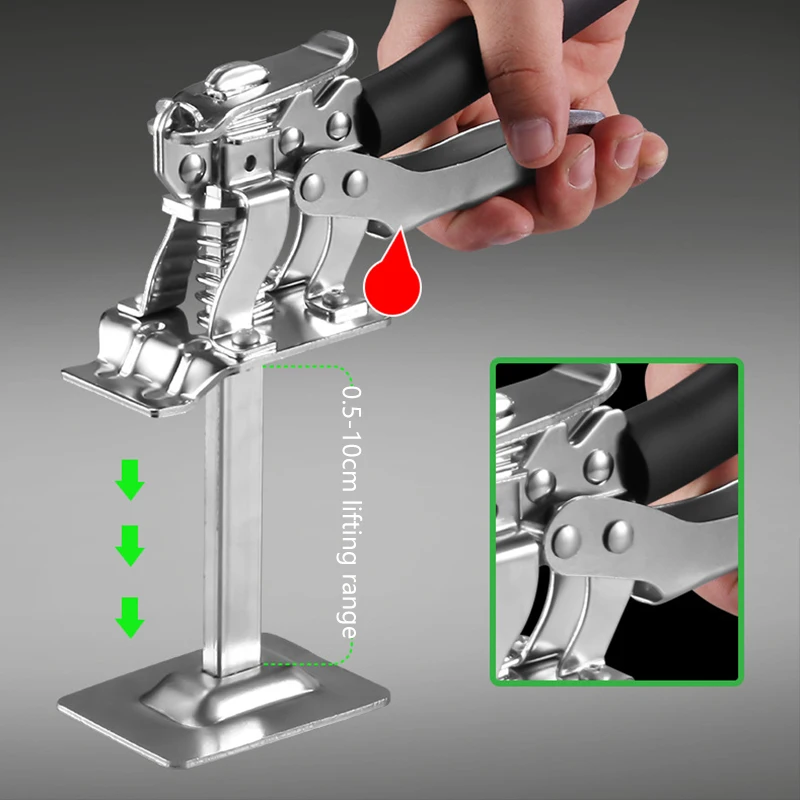 Tool Tile Locator Precision Viking Arm Tool Stainless Steel Locator Wall Leveling Lifting Construction Tile Height Regulator