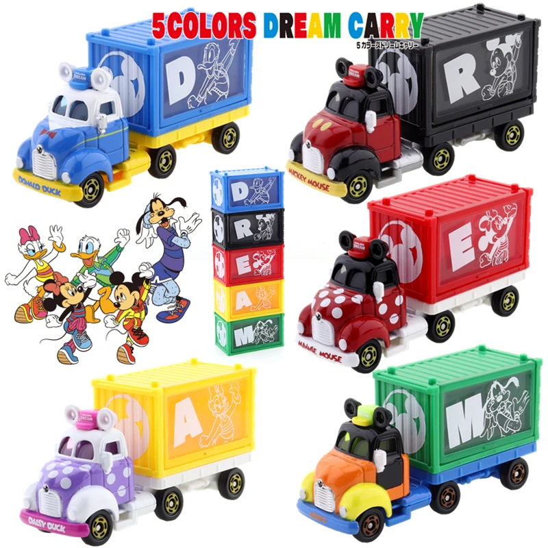 

Takara Tomy Tomica Disney Motors 5 Colors Dream Carry Car Hot Pop Kids Toys Vehicle Diecast Metal Model New
