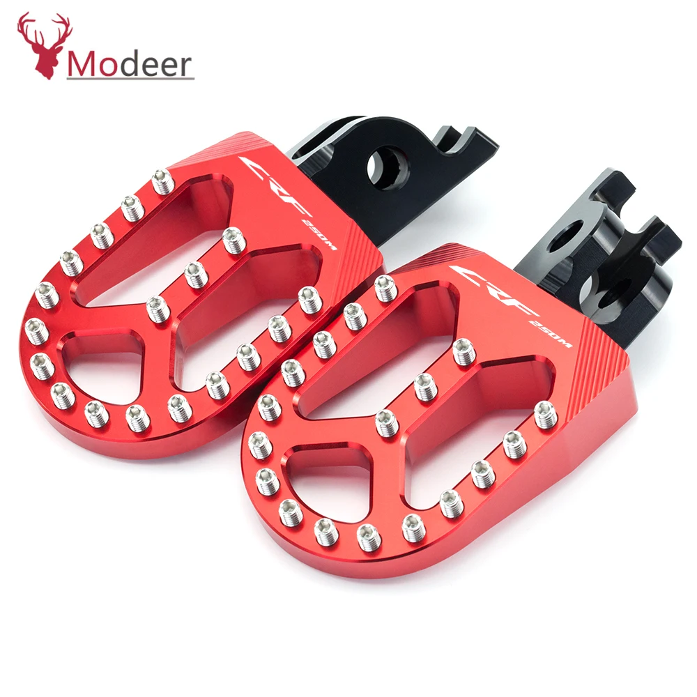 Мотоциклетные подножки для HONDA CRF250X 2004 2017 CRF450X 2005 2018 CRF250L CRF250M 2012 2019 CRF450L 2019|Накладки