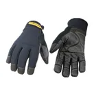 100% водонепроницаемые, ветрозащитные, теплые, высококачественные и износостойкие рабочие перчатки (большого размера, черные)