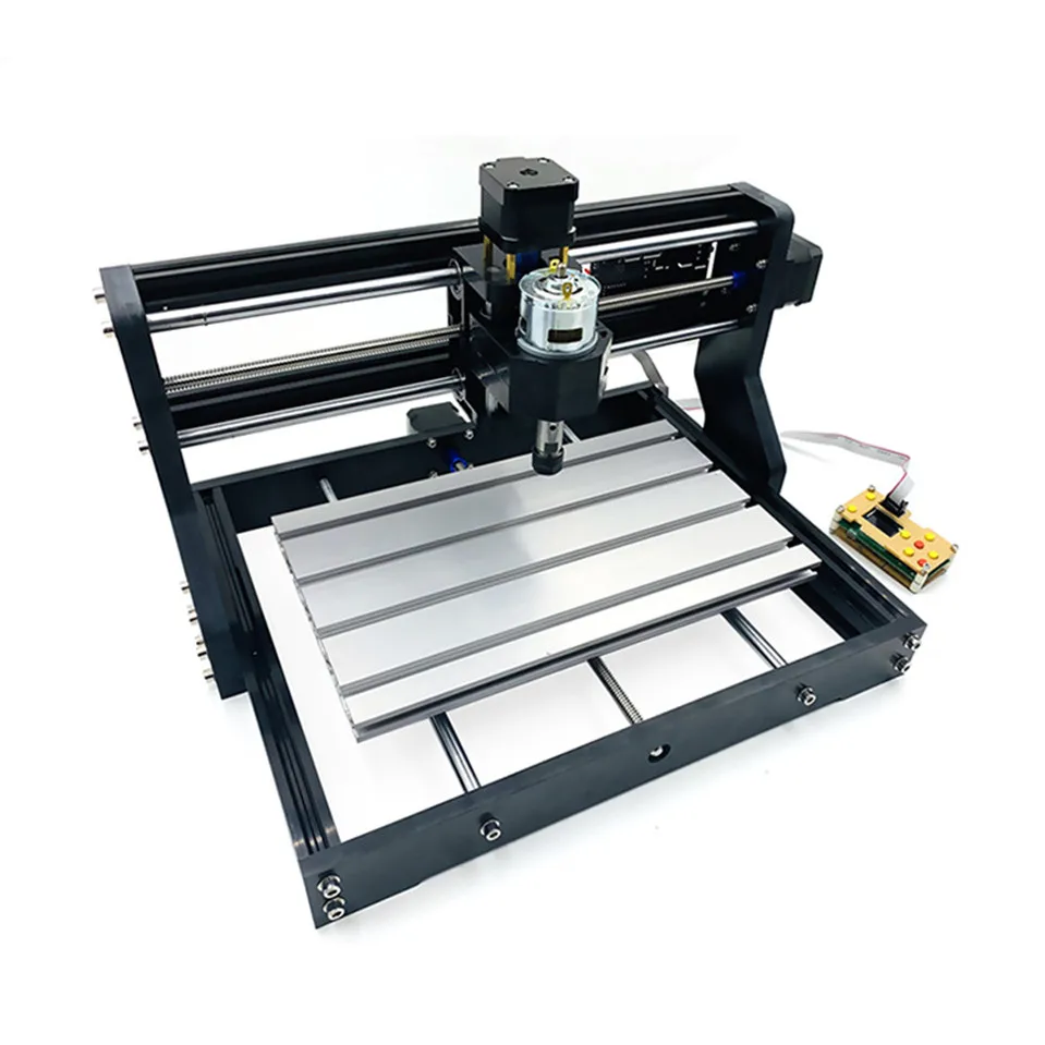 CNC 3018 PRO лазерный гравированное дерево фрезерный станок с ЧПУ GRBL ER11 Хобби DIY гравировальный станок для дерева PCB ПВХ Мини CNC3018 гравер