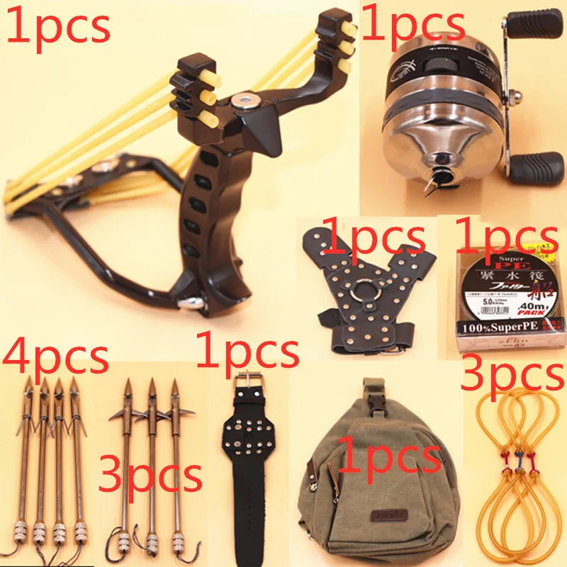 Мощная многофункциональная стрельба из лука Рогатка катапульта для охоты лук