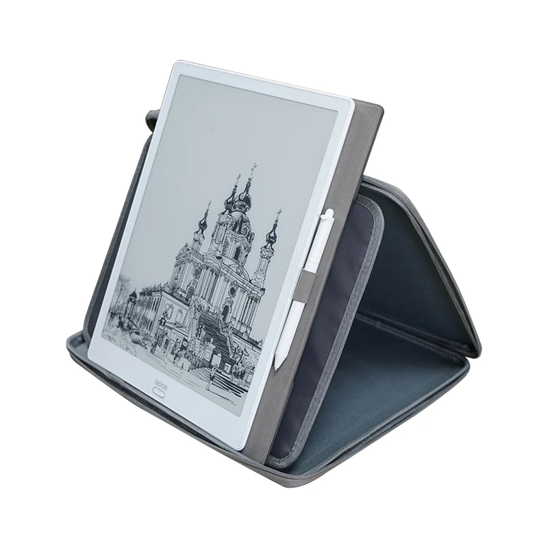 Роскошный чехол для Onyx Boox Max3 13,3 дюймов, кожаный чехол, многофункциональная деловая сумка на молнии, защитный чехол для планшета, клатч