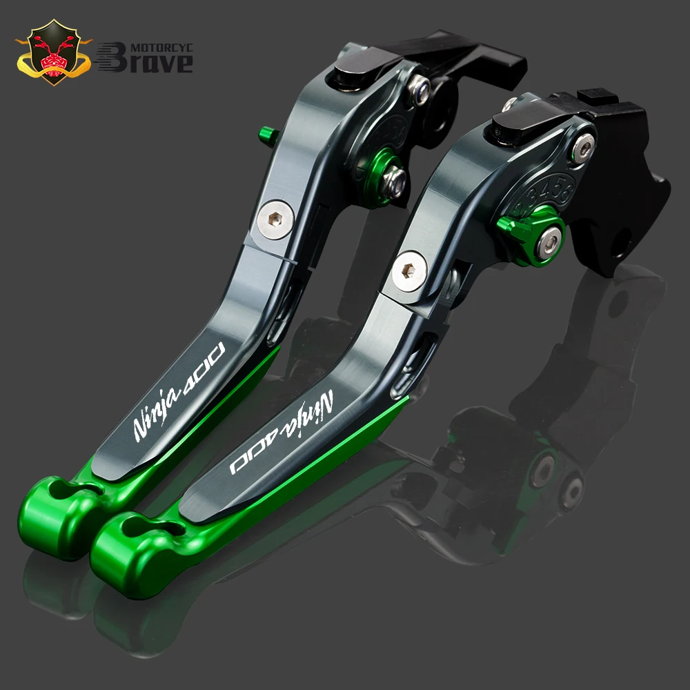 

2021 NEW Motorcycle Accessories For Kawasaki Ninja 400 Ninja400 2018 2019 2020 CNC Aluminum Brake Lever Clutch Handle Levers