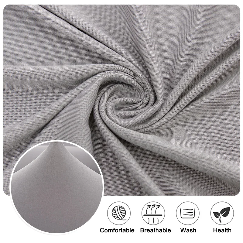 Однотонный шезлонг без подлокотников искусственное украшение стрейчевое