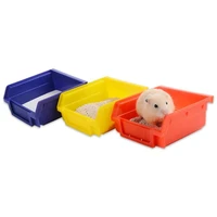 1 pcs hamster cleaning bathroom plastic mini chinchilla sand bathroom small animal hamsters squirrels toilet cleaning supplies