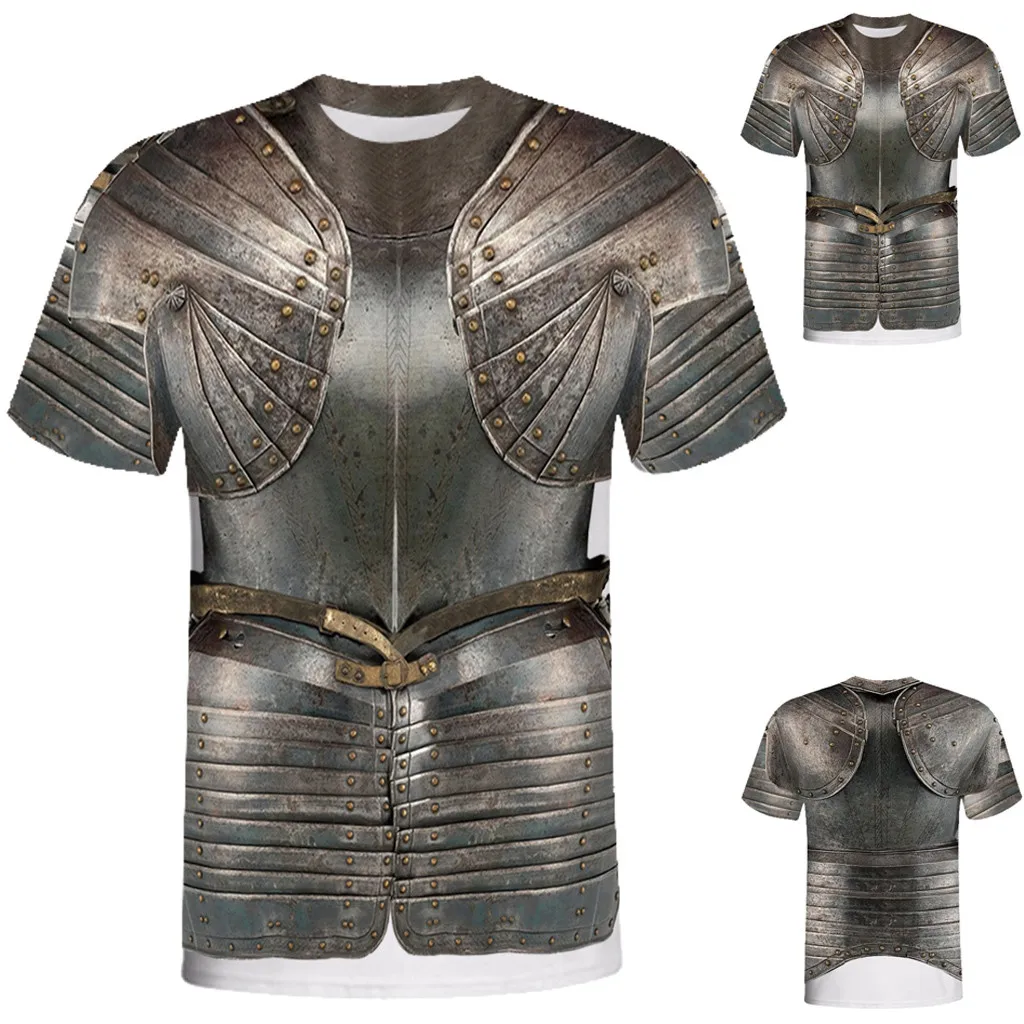 Feitong Мужская 3d футболка унисекс праздничная рубашка грубая вечерние модные