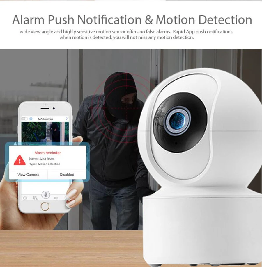 Tuya Smart Life Cloud беспроводная Wifi ip камера 1MP/2MP интеллектуальное автоматическое