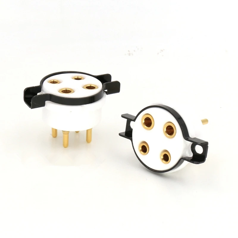 2x 4pin 300B 5Z3 UX4 2A3 274 572 B 811 812 A Золотая Керамическая вакуумная трубка|Электрические
