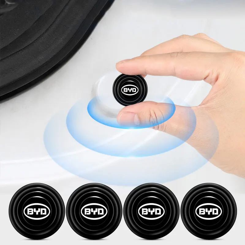 

1/2/4Pc Car Shock Absorber Pad Mute Silicone Sticker Pad Supplies for BYD s6 2014 repuestos f0 accesorios repuestos f3 g3 f3r G3