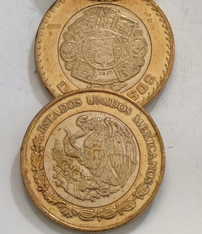 Мексиканская 1996-2014 100% оригинальная памятная монета 28 мм коллекция - купить по