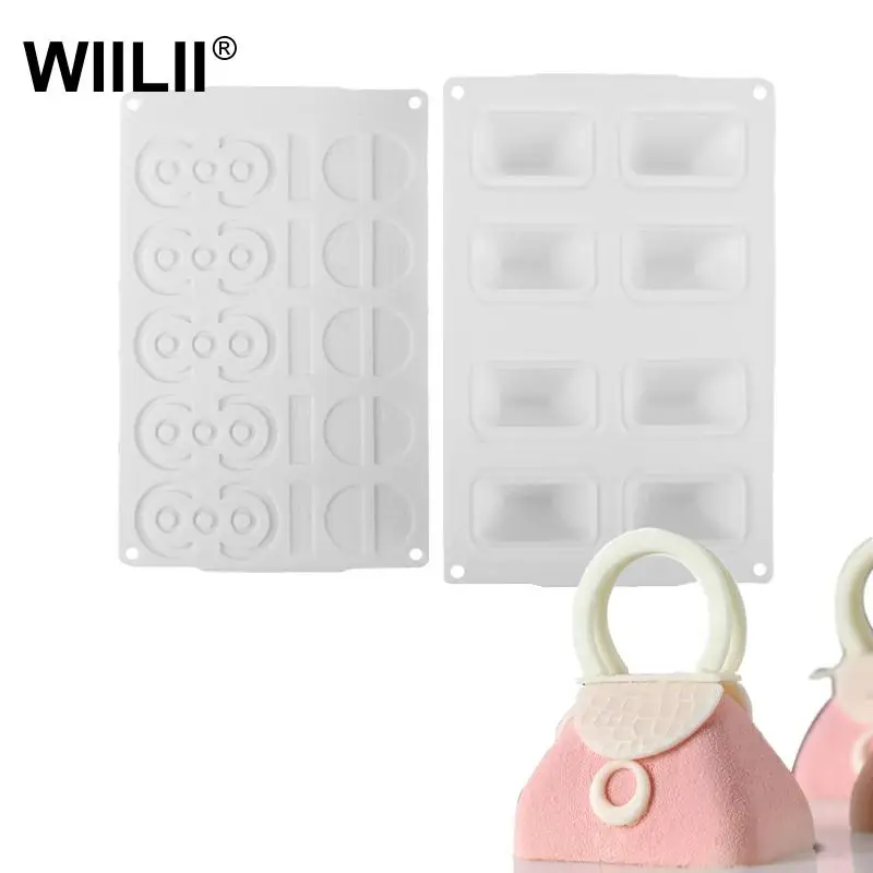 Дамская сумочка силиконовая шоколадная форма для выпечки десертная пудинга DIY