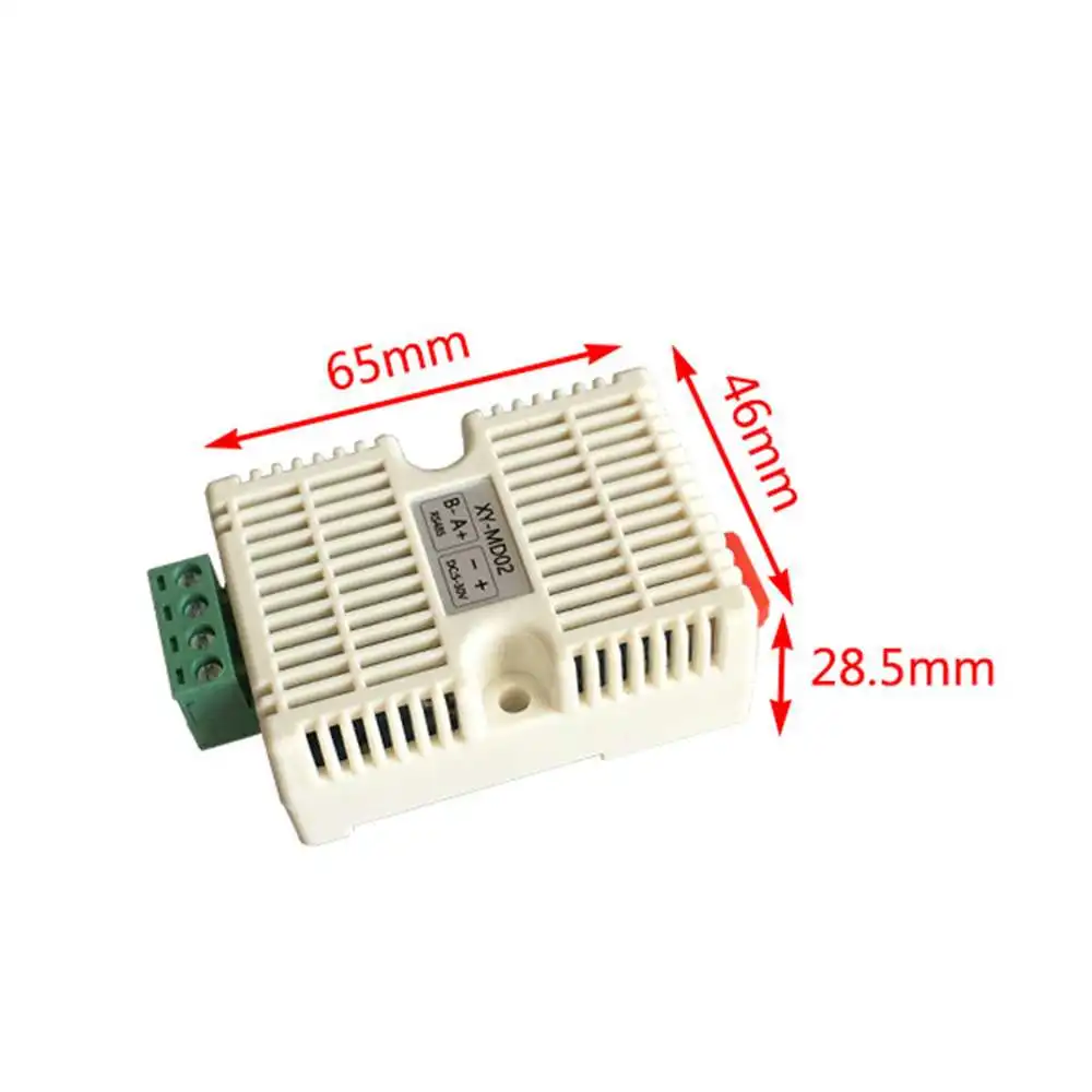 

Temperature & Humidity High Precision Sensor Module DC 5-30V Modbus SHT20 Monitoring Tool