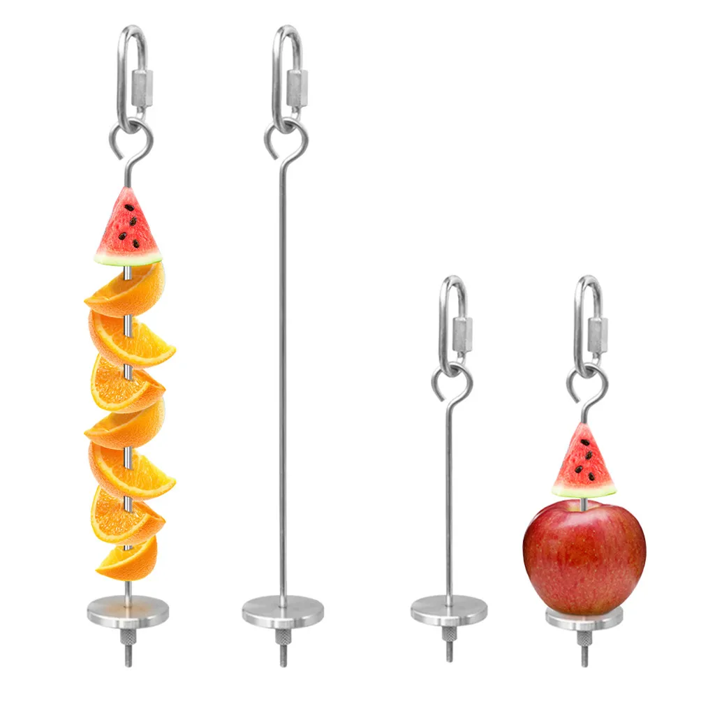 Высокое качество домашние попугаи птицы нержавеющая сталь держатель для еды