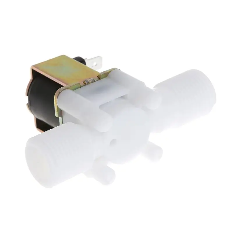 

New 12V Electric Solenoid Valve Magnetic DC N/C Water Air Inlet Flow Switch 1/2\"