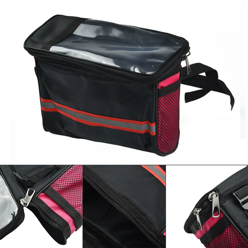 

Waterproof Cycling Bag Bike Bicycle Front Frame Tube Bag 22 * 16 * 13.5cm