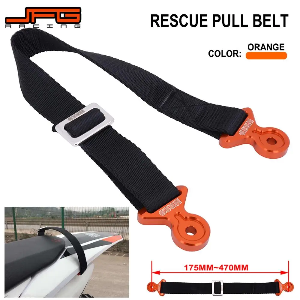 Motorcycle OTOM CNC Seat Rescue Strap Pull Belt Sling For KTM EXCF SXF XCF XCW XCFW SMR 250 350 400 450 500 505 530 Dirt Bike