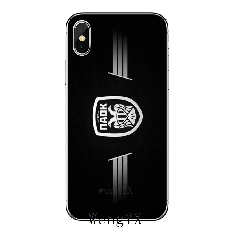 Для samsung Galaxy S10 Lite S9 S8 S7 S6 edge Plus S5 S4 Note 9 8 5 4 mini чехол Paok Fc Салоники|Бамперы| |