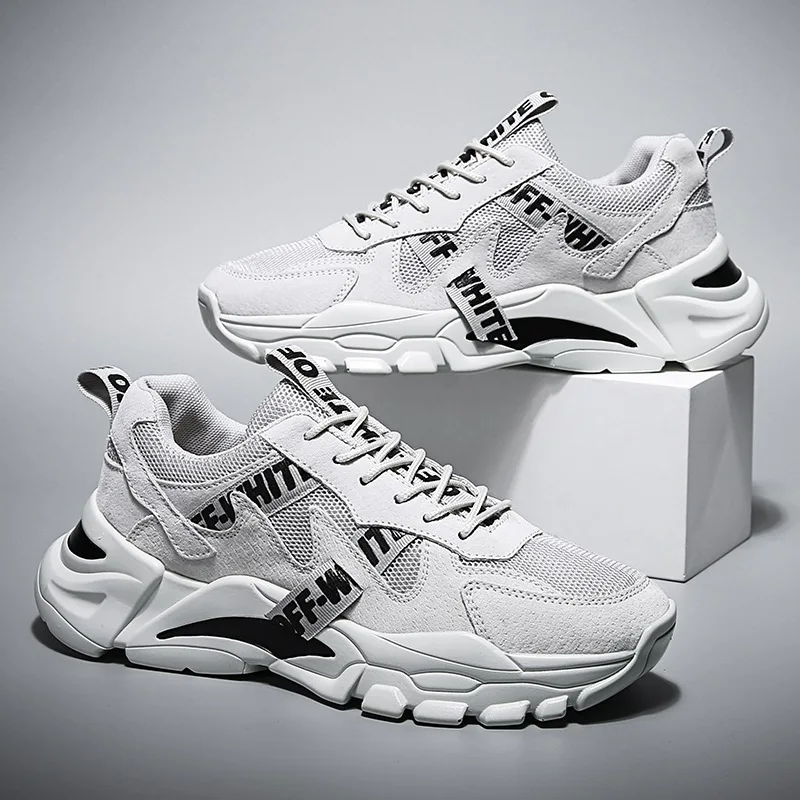2019 мужская повседневная обувь на толстой подошве мужские кроссовки трендовые