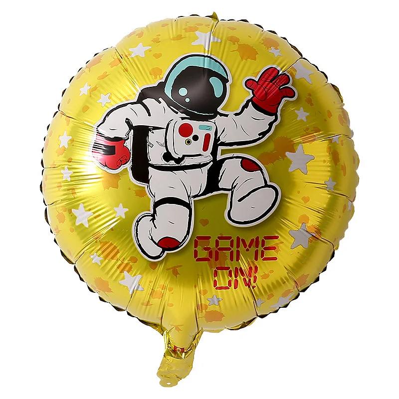 

Children cartoon spaceman rocket universe balloon universe theme party children birthday party decoration balloon wholesale