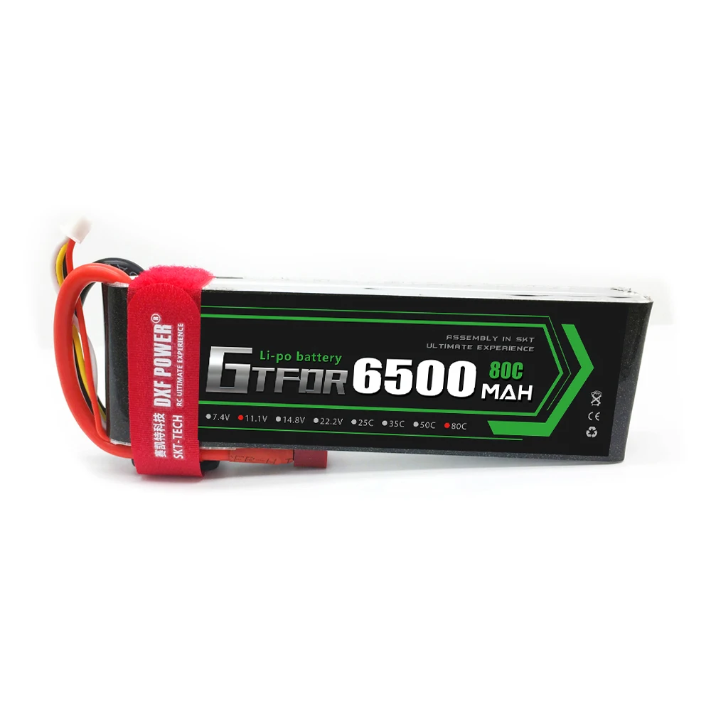 GTFDR 2 шт. RC батарея Lipo 7,4 V 11,1 V 2S 3S 6000MAH 6500MAH 6200MAH 7000mah 50C 60C 80C 100C 120C для RC Stampede автомобильный Дрон