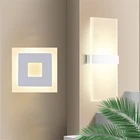 Современная светодиодная комнатная настенная лампа, комнатные прикроватные светильники для спальни, гостиной, балкона, коридора, декоративное бра, светодиодный Светодиодный светильник ильник