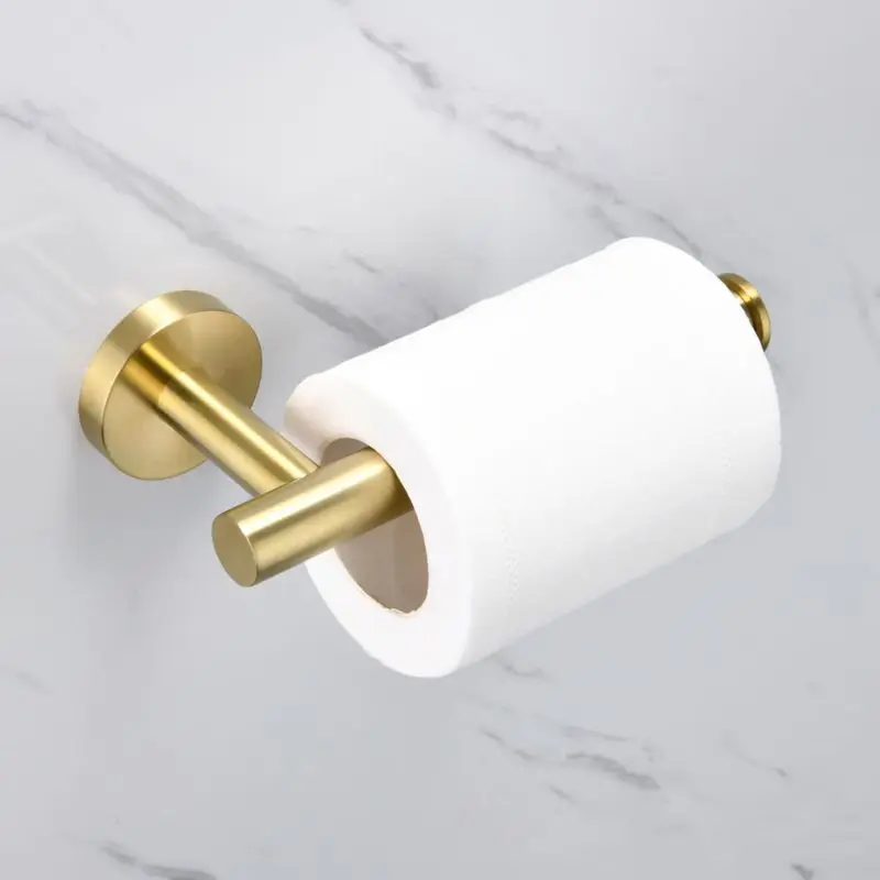 

Bathroom Hardware Set Include Hand Towel Bar Toilet Paper Holder Robe Towel Hook Toothbrush Holder Bathroom Accessories