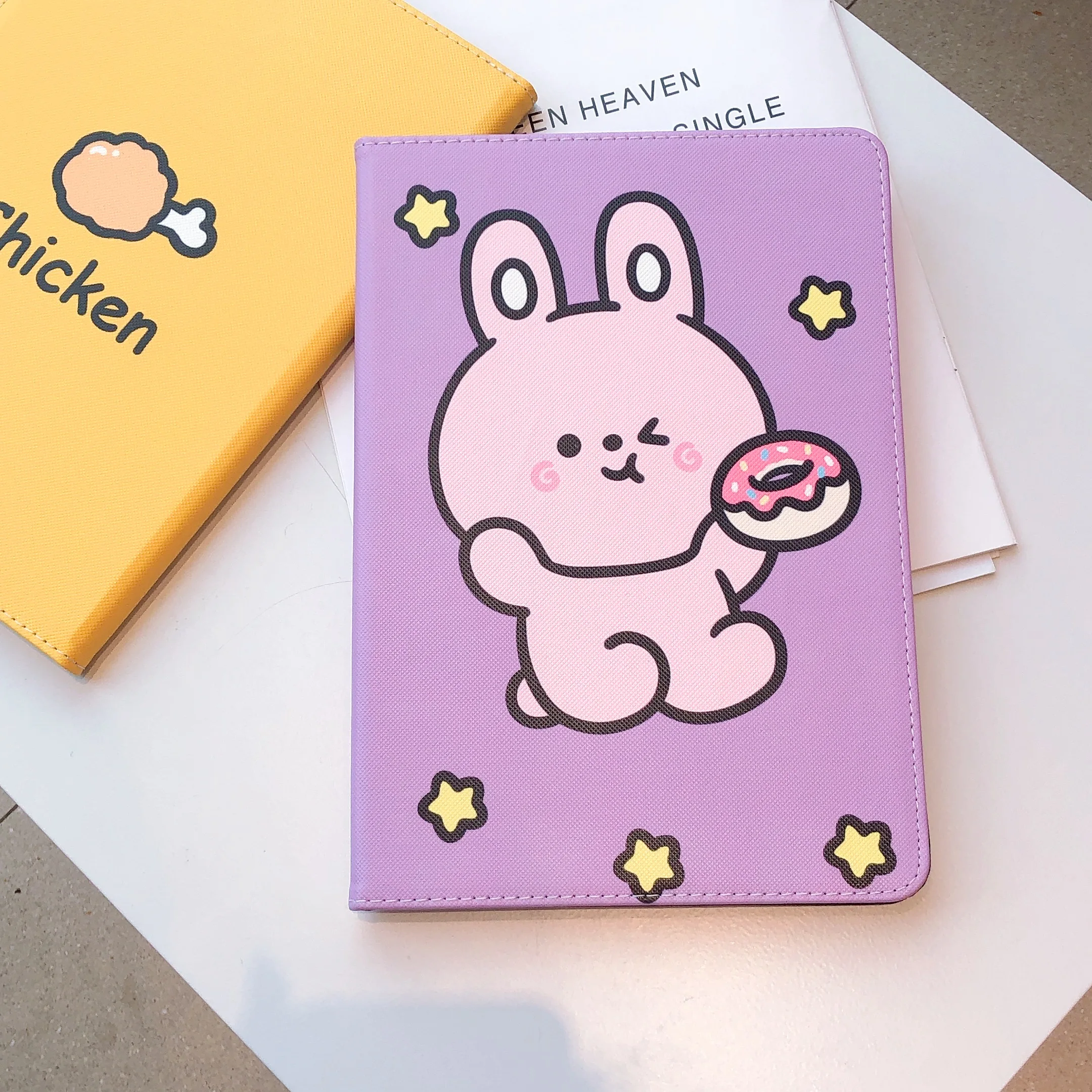 С милым мультипликационным принтом &quotМедведь&quot &quotКролик&quot &quotКурица пончики