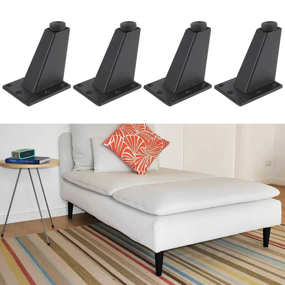 Ножки регулируемые из алюминиевого сплава 4 шт. наклонные Нескользящие |