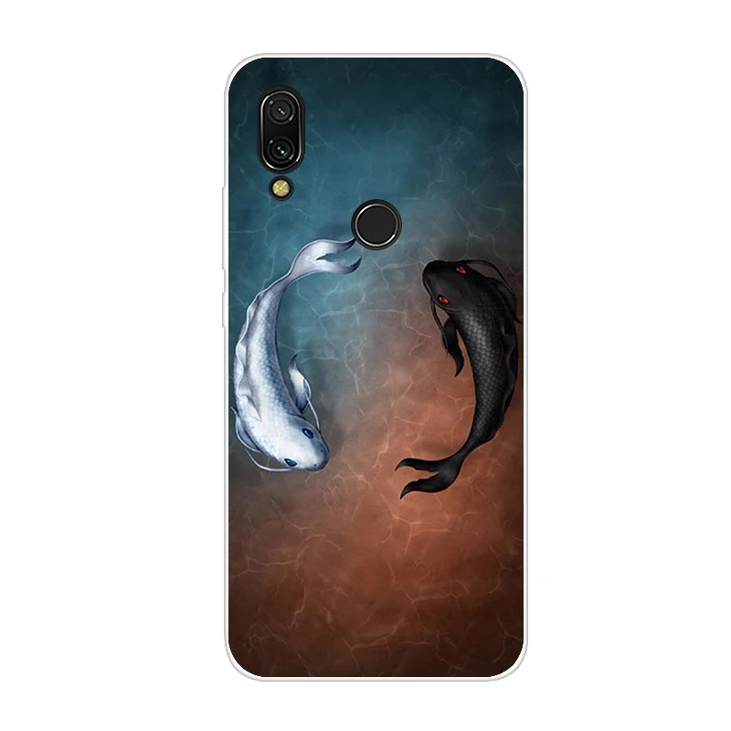 Для xiaomi redmi 7 чехол силиконовый рисунок мягкий ТПУ для xiaomi redmi 7 Чехол 6,26 дюймов snapdragon 632 модель fundas coque бампер