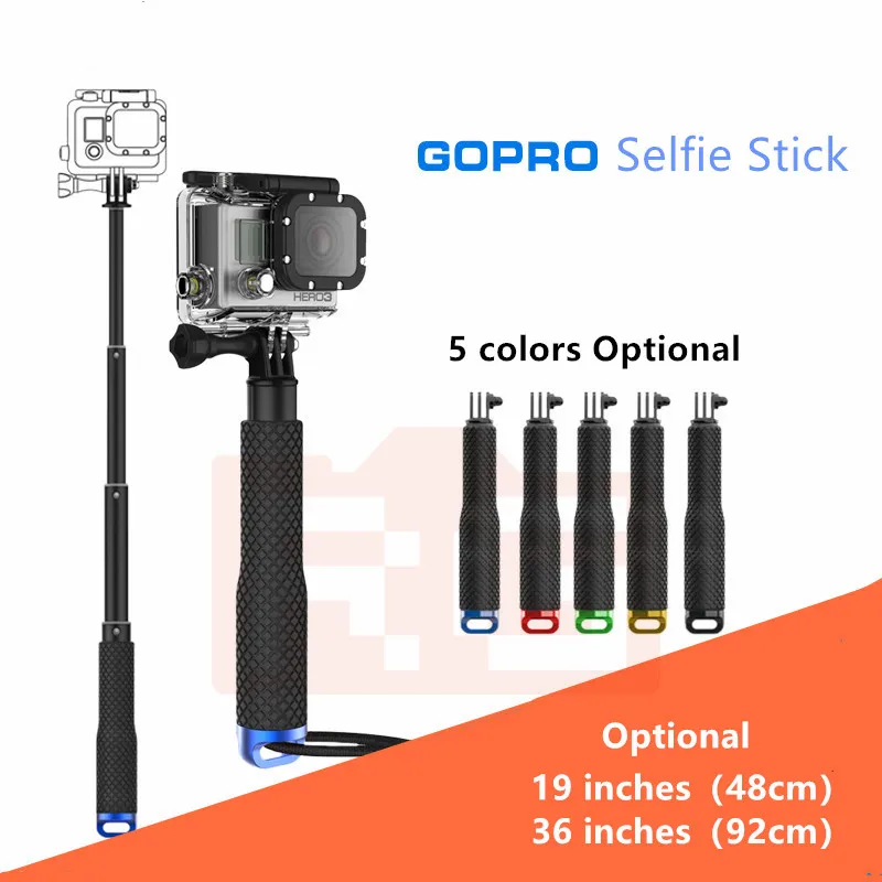 Универсальная Выдвижная ручная палка для Gopro HERO 5 4 6 7 3 + 2 1 SJ4000 селфи монопод Xiaomi