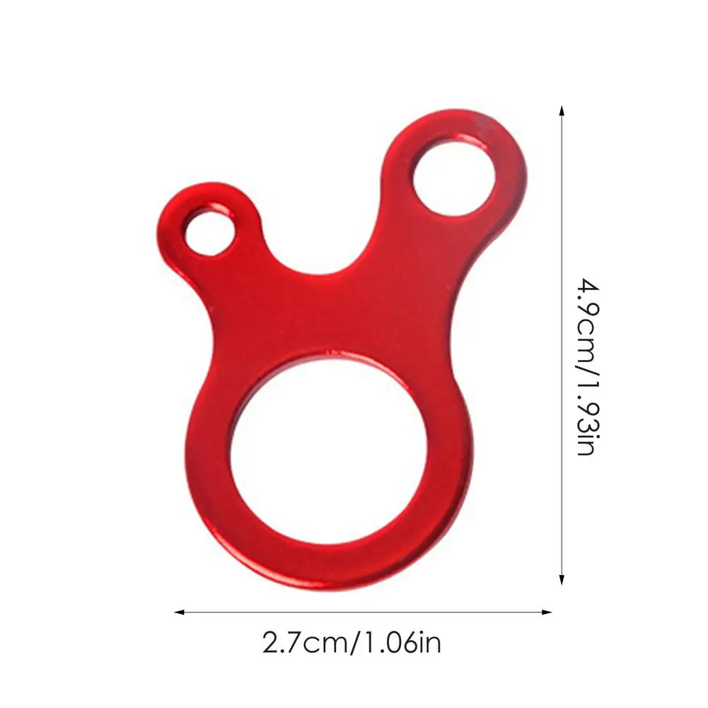 

10pcs/Lot Tent Wind Rope Tensioner Aluminum Alloy Cord Rope Knotting Buckle Multi-purpose Tent Accessories CNC 3-hole
