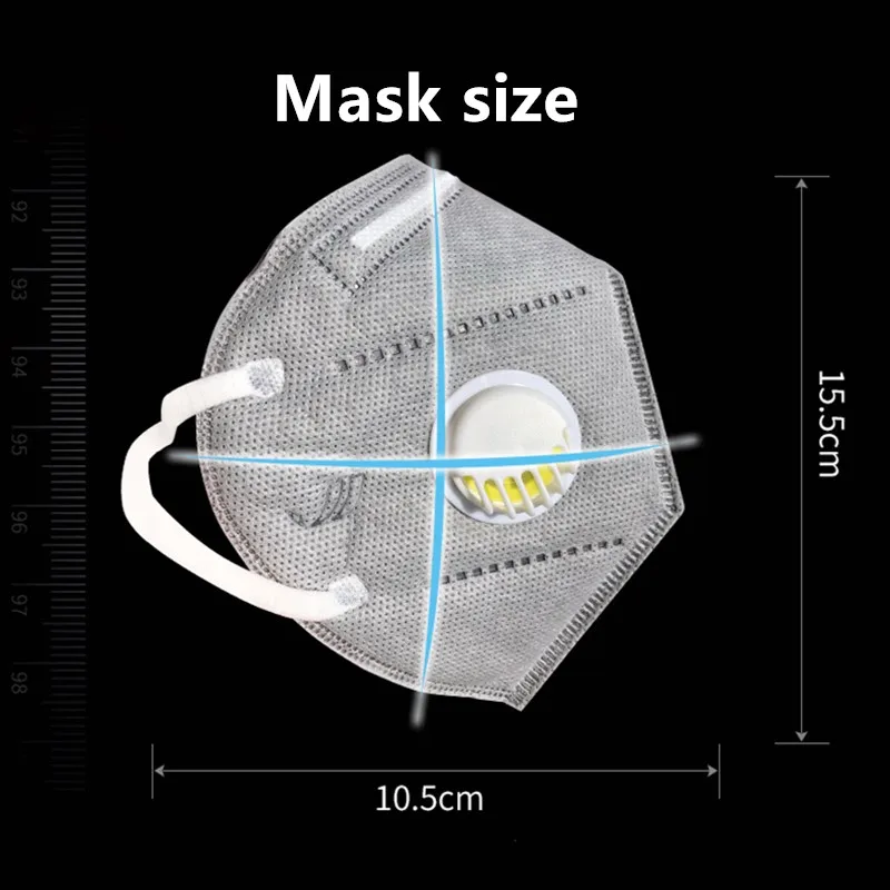 10 шт./пакет маска Pm2.5 противопылезащитная для лица респиратор защитная Анти-пыль