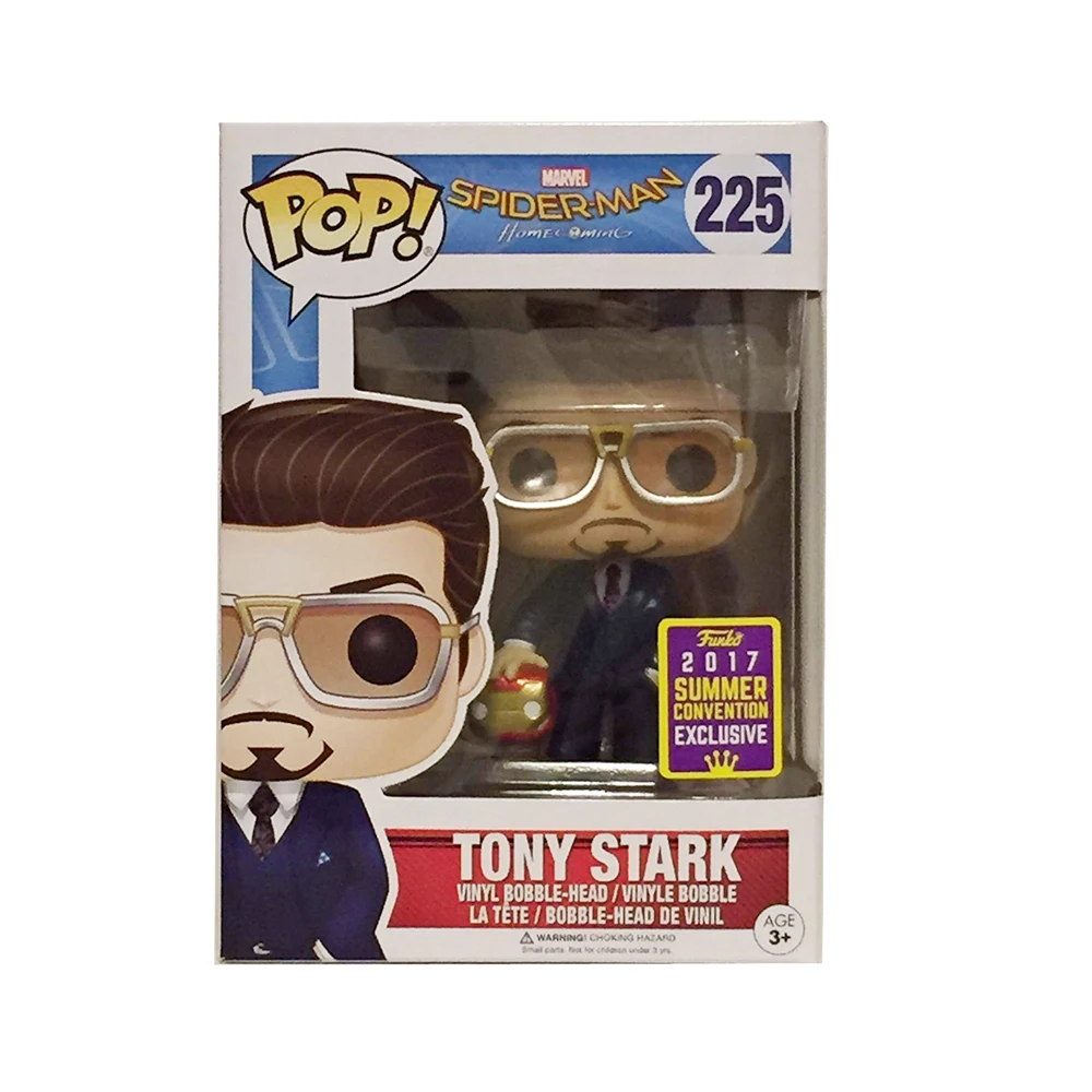 FUNKO POP Marvel Железный человек Тони Старк фигурки модель игрушки для детей