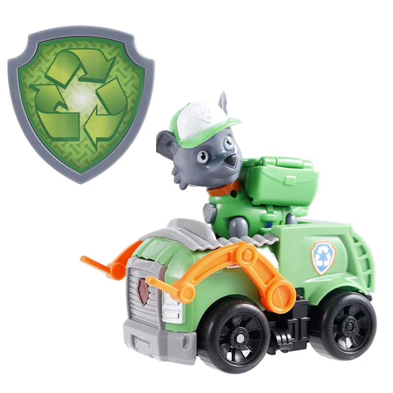 Paw Patrol Dog Toy Tracker щенок оттягивание музыка патруль автомобиль Patrulha Canina игрушки