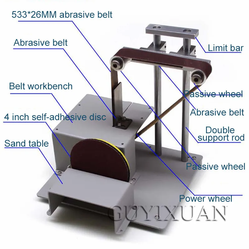 Многофункциональная маленькая Настольная пила Точная для микро бензопилы