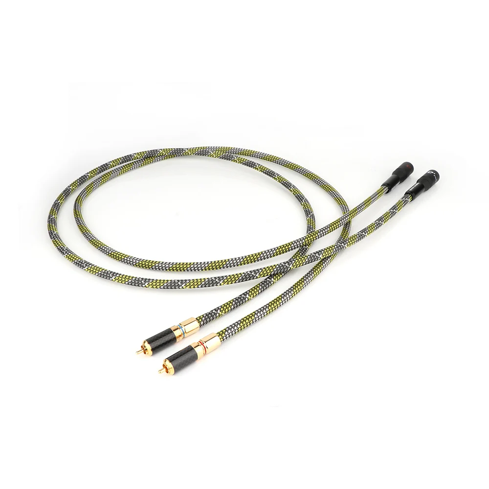 Hi-End аудиокабель Yter X418 OCC, высококачественный аудиокабель HIFI RCA, штекер RCA, сбалансированный штекер XLR
