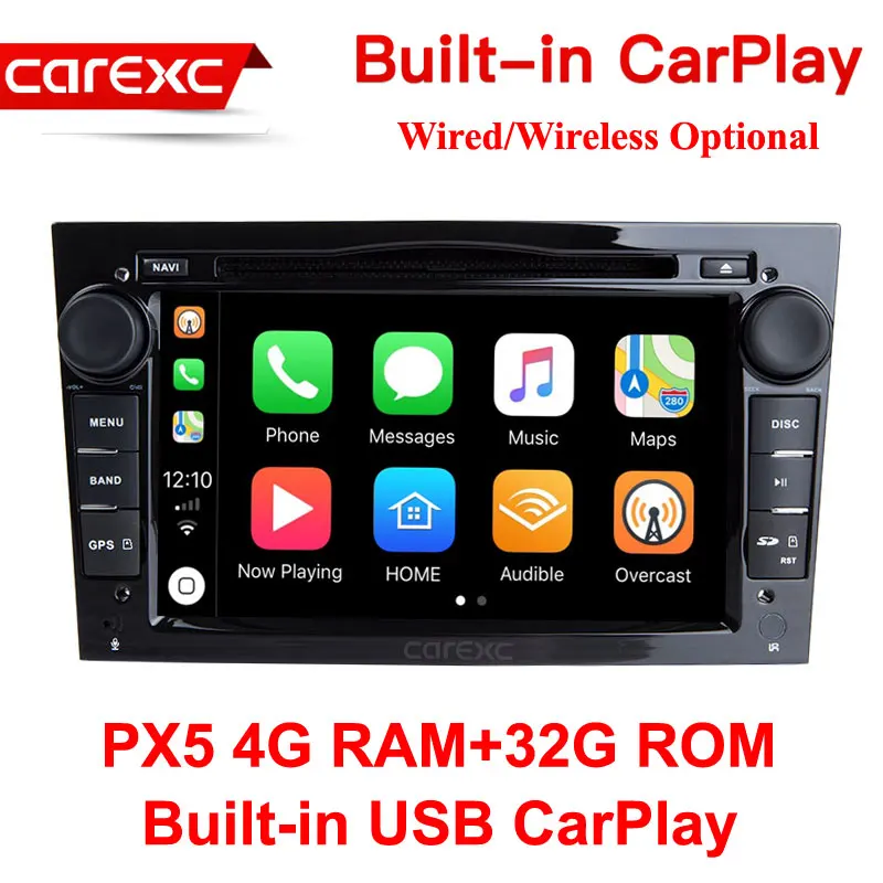 PX5 32G ROM CarExc Android 9,0 с CarPlay Автомобиль Радио DVD плеер gps для OPEL Vauxhall OPEL Antara Corsa D 2006 2007 2008 2009 2010 2011/Опель - Цвет: PX5 32G ROM
