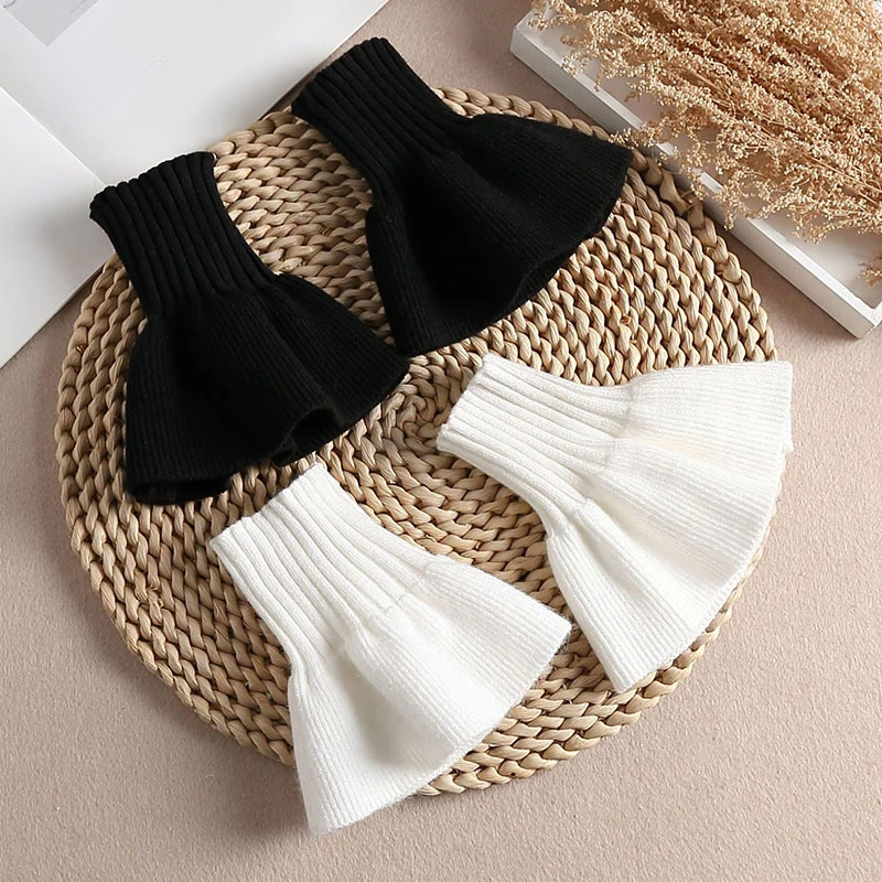 

Lace Cuffs Fake Sleeves Cover Women's Arm Warmer Matching White Three-dimensional Lace Cuffs False Sleeves Woolen Cuffs Summer
