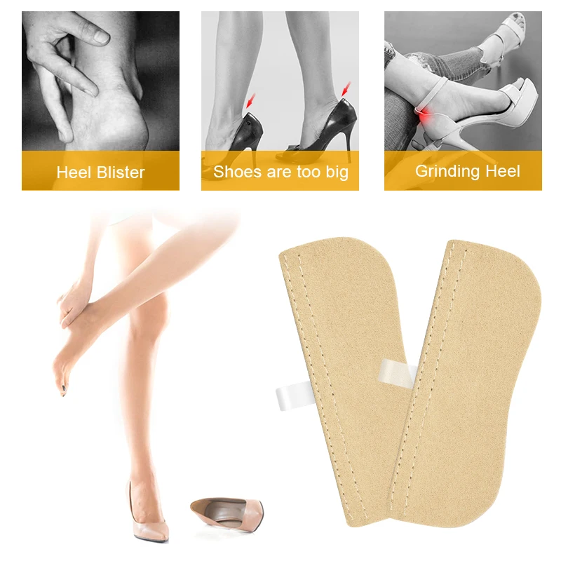 Elino 6 пар подушечек на высоком каблуке кожаная наклейка пятки для ног обуви