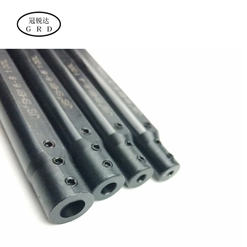 SHB16 SHB20 round shank small aperture bore hole turning tool holder milling flat lathe boring sleeve mtr hrc55 | Инструменты