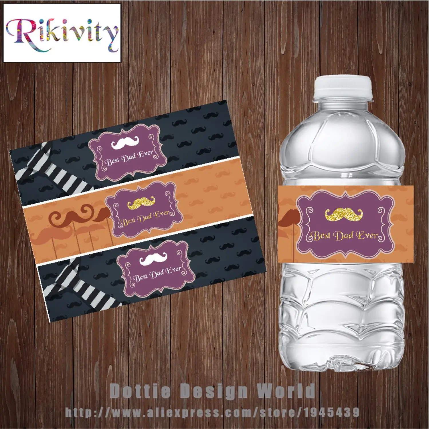 20 усов галстук бутылка для воды Вино Шампанское этикетки конфеты бар обертки