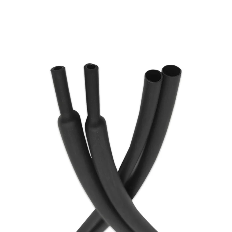 Черное полиолефиновое усадочное устройство 1 6-30 мм термоусадочное 3-кратное