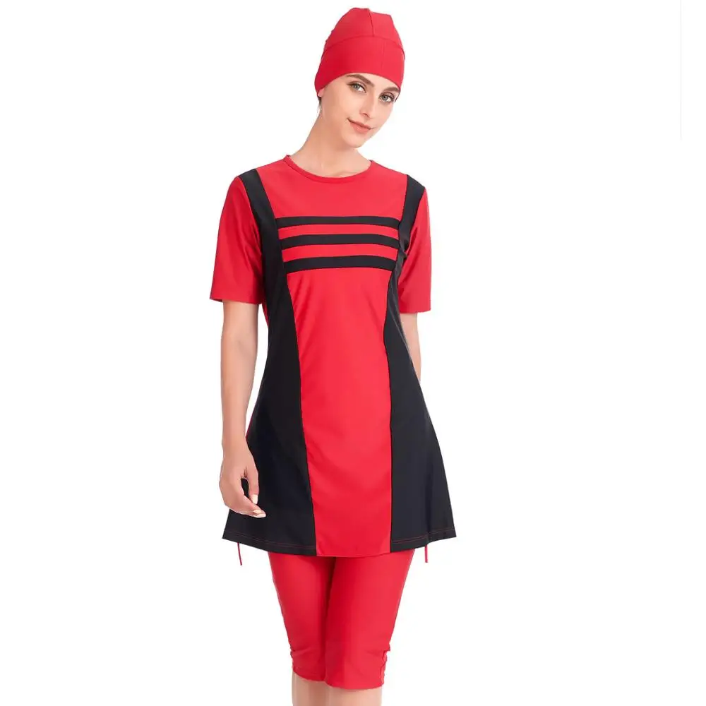 

MIMY Muslim Swimwear for Women short sleeve modest swimwear