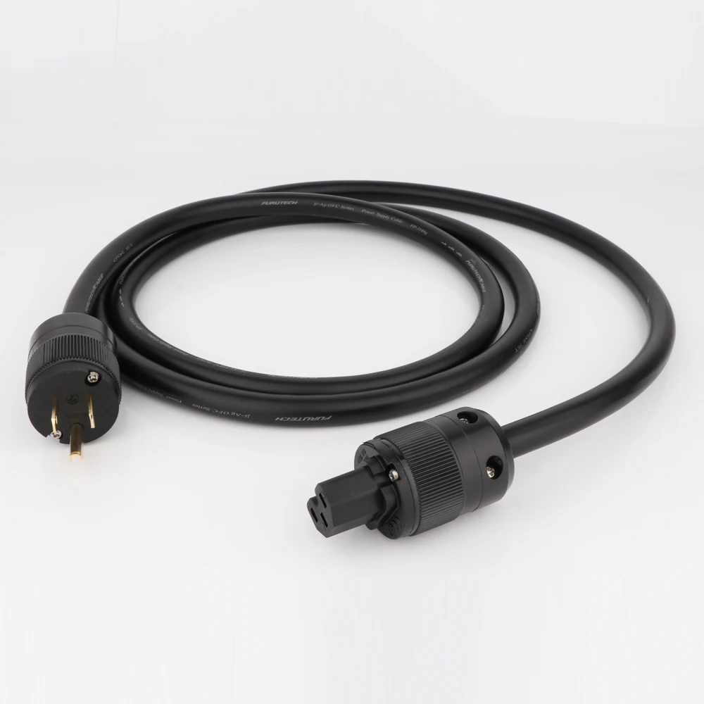 

FURUTECH FP-314Ag 80 Cores Silver Plated OFC Conductor EU US Power Cable line Power Cord