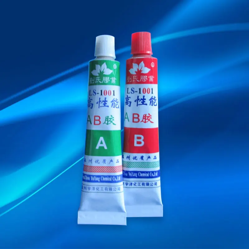 Многоцелевой клей A + B для эпоксидной смолы с лопаткой Супер склеивания металла