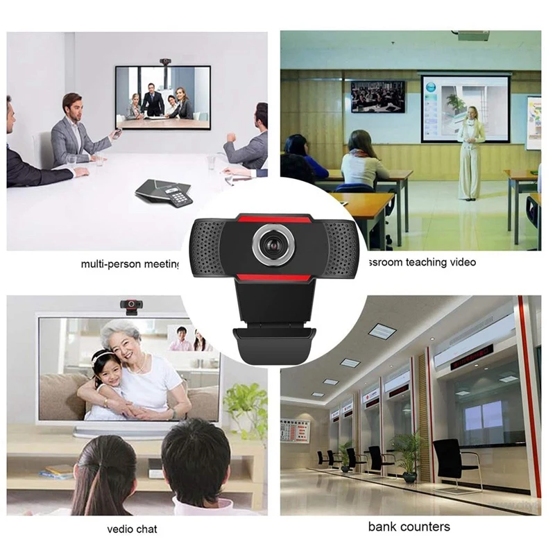 480P Веб-камера HD ПК камера с микрофоном для Skype для Android TV вращающаяся Компьютерная камера Веб-камера