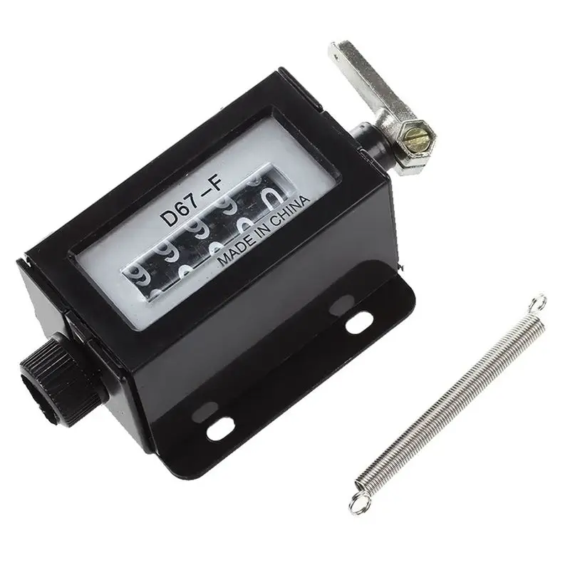 D67 F черный корпус 5 цифр механический счетчик хода|Счетчики| |